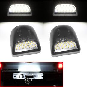LEESOOT 2 PCS خطأ خالي من XENON WHITE LED LED ضوء متوافق مع 1999-2013 CHEVY Avalanche Silverado Tahoe Suburban Travers