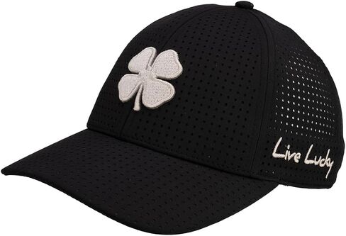Black Clover للجنسين القياسي Perf Perf Fitted Golf Hat in Kuwait