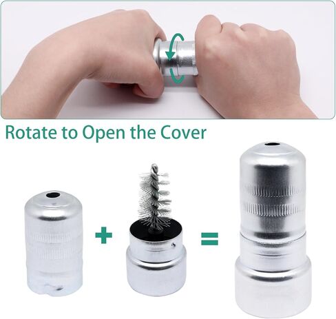 مجموعة منظف بطارية البطارية ، فرشاة طرفية بطارية 2pcs ، وحشات الرصاص 2pcs ، 10pcs غسالات الألياف المضادة للتآكل ، للسيارة البحرية RV in Kuwait