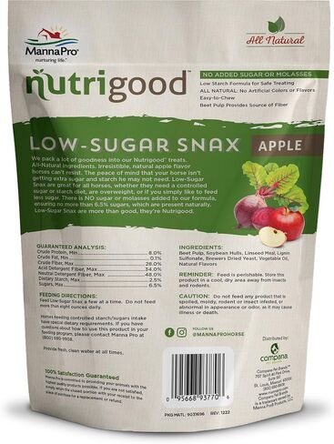 Nutrigood Low-Sugar Snax for Horses, Carrot/Anise in Saudi Arabia