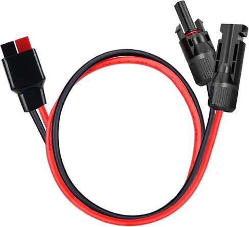 Solar to O RING Connecter ، 10AWG 60CM COLAR PANE ADAPTER CABLE ، موصلات بطارية الطاقة الشمسية لشاحن حزمة بطارية المولد الشمسي in Kuwait