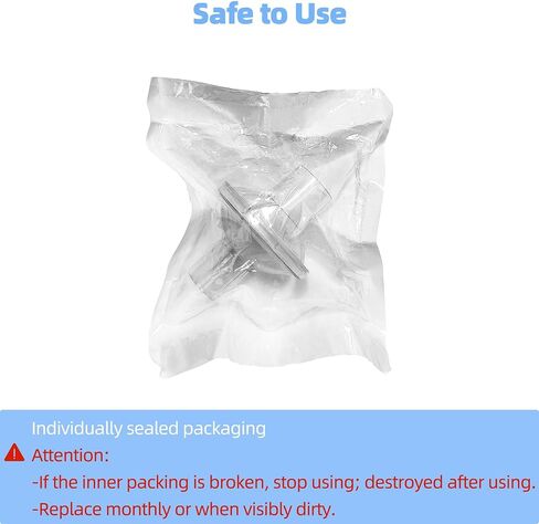 CPAP Filters - 12 PCS Universal CPAP Inline Filter for CPAP and BiPAP Machines Compatible with ResMed AirSense 10/11, CPAP Bacteria Filter for All 22mm & 25mm Tubing, CPAP Supplies in Kuwait