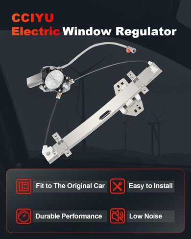 cciyu Rear Right Passenger Side Power Window Regulator Replacement fit for 01 02 03 04 05 06 for Acura MDX748-559 Window Regulator whit Motor in Saudi Arabia