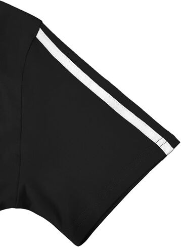 Women's 2 Piece Outfits Sweatsuit Summer Workout Striped Short Sleeve Long Sweatpants Casual Jogging Lounge Set in Saudi Arabia