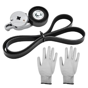 Engine Serpentine Belt Drive Kit with Tensioner Compatible with Toyota Camry 2012-2017 RAV4 2009-2018 Scion tC 2011-2016 Part Numbers 39106 49449 89660 SK39106 166200V020 166200V021 166200V022 6PK1256