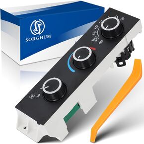 Sorghum Climate Control Module - A/C Control Panel Module Air Conditioning Heater Control Switch Compatible with Chevrolet Kodiak Express Astro GMC Topkick Savana Replace OEM 599-217 15073274