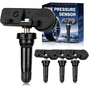4Pcs TPMS Tire Pressure Sensor 13586335 fit for Chevy Silverado for GMC for Cadillac Buick Pontiac Saturn for Hummber 315MHz Tire Pressure Monitoring Sensor 13598771,13598772,13581558