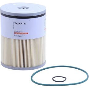 FS19915 Water Separator Fuel Filter Compatible with ISX15, DD13, DD15, DD16 Freightliner Cascadia Replace A4720921205, P551011, PF9804, 33655, L9915F, CS11122