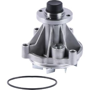 AW4130 Engine Aluminum Water Pump Compatible with Ford F150 F250 E150 E250 E350 E450 Mustang Excursion Crown Expedition Explorer Lincoln Aviator Navigator OE Replacement