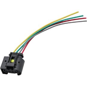 SMMS Electric Engine Water Pump Wiring Harness for BMW 128I 325XI 328XI 330XI 525XI 528XI X3 X5 3.0SI Z4, Water Pump Connector Replace OE 11517586925 11517546994 11517586924 11517563183