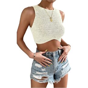 الكروشيه Gorglitter الكروشيه المزروعة من أعلى جوفاء خارج الطاقم