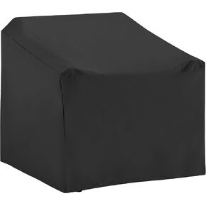 Crosley Furniture Patio Furniture Covers, Waterproof Outdoor Chair Cover for Backyard, Deck, Black