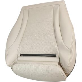 AUTOKAY Tan Driver Bottom Seat Cover Fits for Mercedes Benz C300 2015-2021