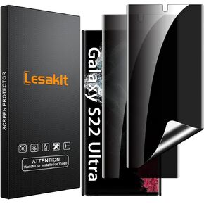 مجموعة من 3 واقيات شاشة لهاتف Galaxy A14 من Lesakit + 3 قطع من واقي عدسة الكاميرا، [مضادة للخدش] [تغطية كاملة] [سهلة التركيب] واقي شاشة من الزجاج المقوى لهاتف Samsung Galaxy A14 in Kuwait