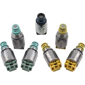 7pcs 6 سرعات نقل الأوتوماتيكي مجموعة الملفات اللولبية المتوافقة مع بويك لاكروس شيفروليه كروز الاعتدال Captiva Sport استبدال# 6T40E 6T40 6T45 6T50 6T30E 2048150A