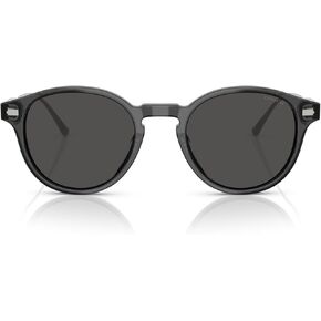 Coach Men's Hc8428u Universal Fit Round Sunglasses