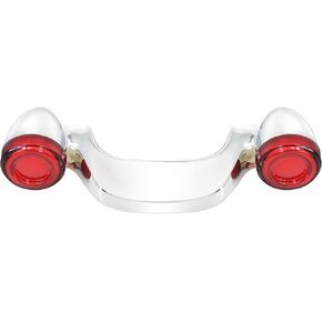 HDBUBALUS Motorcycle Turn Signals Running Brake Light License Plate Lamp Fit for Harley Touring Street Road Glide 2010-2023 FLHRXS 2017-2023 Chrome Housing Smoke Lens