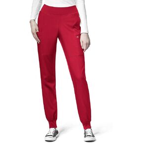 WonderWink W123 Women’s Comfort Waist Cargo Jogger Pant — Hot Pink, X-Small in Saudi Arabia