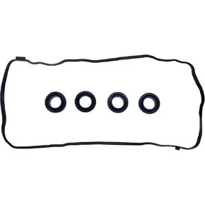 VS50741R Valve Cover Gasket Set - Engine Gasket Kit Compatible with Honda 2006-2015 Civic 2016-2020 HR-V Replacement For Acura ILX 2013-2015 Replaces VC246G VS50563 036-1953 AVC160S NBR Material