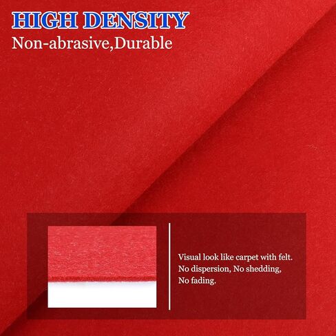 HBU Car Subwoofer Protect Underfelt Carpet Liner 54"x78" Lightweight & Wear Resistant for Boat Upholstery,Auto Floor,Trunk,Deck,RV,SUV (Black, 54inchx78inch) in Kuwait