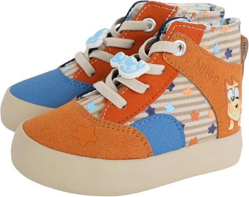 Bluey Toddler Kids Hightop Sneakers in Sizes 5-10 in Saudi Arabia