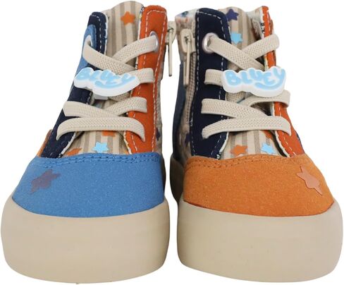 Bluey Toddler Kids Hightop Sneakers in Sizes 5-10 in Saudi Arabia