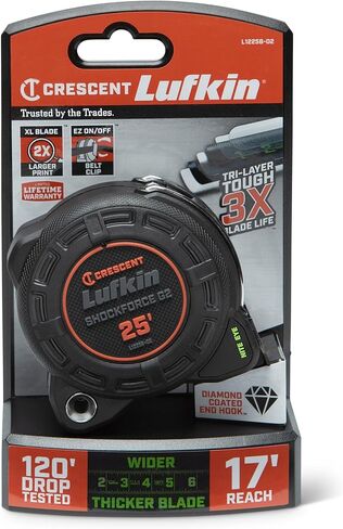 لوفكين - شريط قياس شوك فورس من الجيل الثاني، 16 انش (L1216-02) in Kuwait