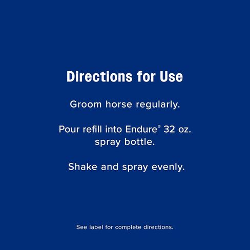 Farnam Endure Sweat-Resistant Horse Fly Spray, Kills, Repels, Protects, 32 Ounces, Quart Spray in Kuwait