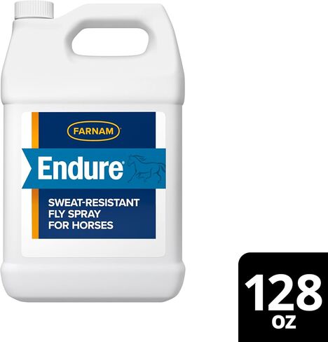 Farnam Endure Sweat-Resistant Horse Fly Spray, Kills, Repels, Protects, 32 Ounces, Quart Spray in Kuwait