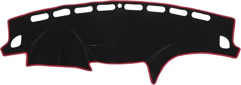 Car Dashboard Cover Mat Compatible for Subaru Impreza 2008-2011, Protective Polyester Black Center Console Interior Trim Dash Board Mat in Kuwait