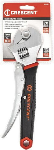 Crescent 10" Locking Adjustable Dual Material Wrench | ACL10VS in Saudi Arabia
