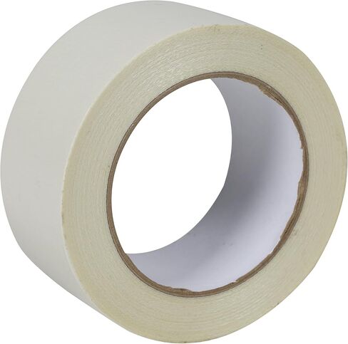 Duck Brand Indoor/Outdoor Fiberglass Double-Sided Carpet Tape: 1.88 in. x 75 ft. (White) in Saudi Arabia