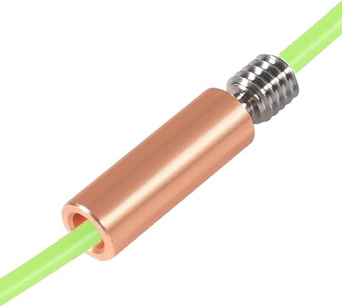 AEDIKO 2pcs Smooth Heatbreak Upgrade All Metal Titanium and Copper Bimetal Throat Nozzle for Ender 3 V2 Ender 3 Pro CR10 3D Printer Hotend in Saudi Arabia
