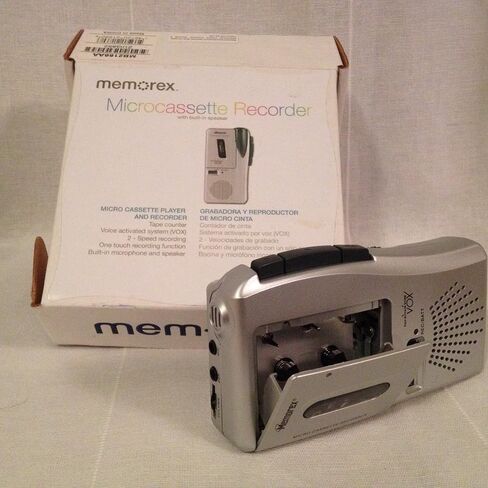 Memorex MB2186A Micro Cassette Player Voice Recorder VOX Voice Activated in Saudi Arabia