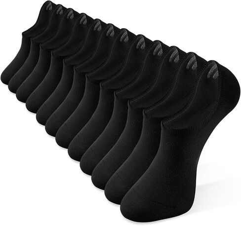 Breslatte 6pairs لا يوجد جوارب إظهار للرجال للرجال غير المنقوشين الجوارب غير المرئية للنساء الرياضة اليومية in Kuwait