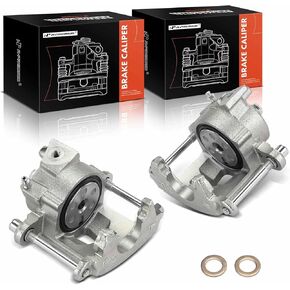 A-Premium Disc Brake Calipers Assembly Without Bracket Compatible with Pontiac Firebird 1979-1981 & Cadillac Seville 1979 - Rear Driver and Passenger Side, 2-PC Set