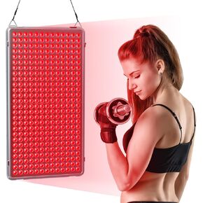 Red Light Therapy 338 LEDs Deep Red 660nm Red Light Therapy Device for Body Face for Pain Relief, Skin Health, Anti-Aging