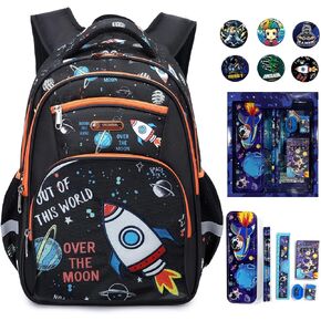 حقيبة ظهر ديناصور كوسانجيل للأطفال للأولاد ، Clear Pocket Precium Stareery Collection Amerentary Risherery Preschool School School School 16in multifunctional clus