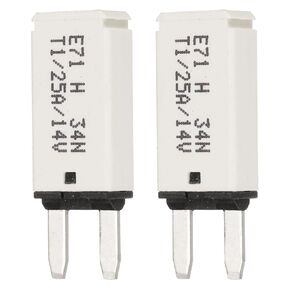 Dmiotech 2 Pack أوتوماتيكيًا تلقائيًا ، فتيل مصغر ، 14V DC 5A ATC/ATO Auto Circuit Breaker RESET RESES LOW PLEFT FUSES لـ CAR TRACK SUV BOAT POTARCELE in Kuwait