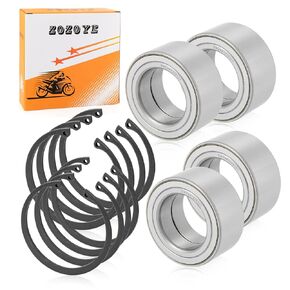 Front and Rear Wheel Bearings 4Pcs 44x72x33mm + CIRCLIP Compatible with Polaris General 1000 RZR PRO XP RS1 RZR XP 4 S 900 1000 Turbo Sportsman Scrambler 850 1000 3585502 3514635 3514917 3515087