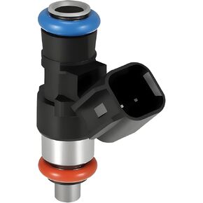 6-Count Fuel Injector Compatible with 2007-2015 Ford Edge/Flex/Fusion/Taurus, Lincoln MKS/MKT/MKX/MKZ, Mazda CX-9/Mazda 6, Mercury Sable - V6 3.5L & V6 3.7L Replacement for 0280158091