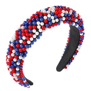 Halloween Headband for Women White Black Orange Beaded Headband Headpiece Halloween Costume Party Favors Headband Hair Hoop Accessories (black white orange headband)