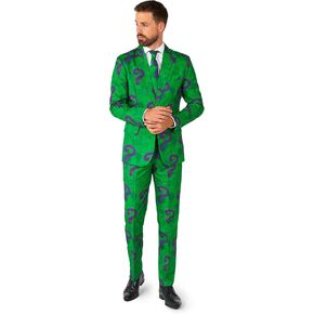 بدلة DC Comics Offstream Men Comics Riddler - Halloween