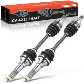A-Premium Pair (2) Front Driver and Passenger CV Axle Shaft Assembly Compatible with Yamaha Bruin 350 04-06, Grizzly 350 07-11, Grizzly 400 07-08, Kodiak 400 03-06