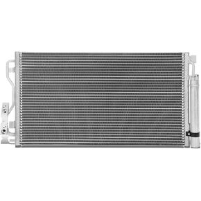 DNA Motoring Aluminium Conditioning A / C Contenser متوافق مع BMW 320i 2013-2016 / 328i 335i 428i 435i 2014-2016 / 330e 2016-2017 / m235i 2014-2015 ، BM3030133 ، OEM-CDS-30012.