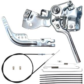 مجموعة مجموعة أدوات التحكم في الخانق + 72 "Go Kart Throttle Cable لـ Predator 212 196 CC GX160 GX200 5.5 6.5HP MANCO KANDI YERF DOG GO CART CART BUGGY PACS