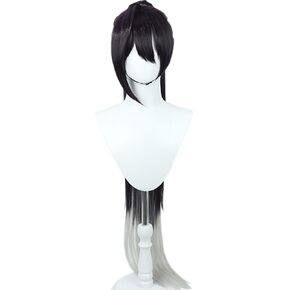 long hair cosplay anime simulation daily wigs (NIKKE-greens)