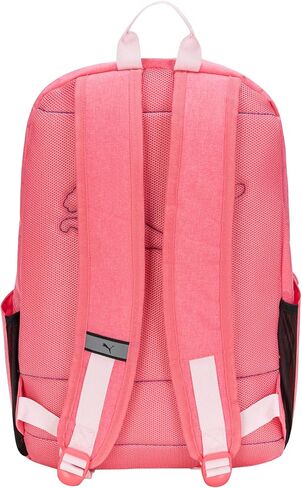 PUMA Unisex Kid's Rally 300 Backpack, Black/Knockout Pink, Large in Saudi Arabia
