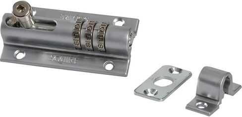 قفل باب Squire Combi Bolt (COMBI3) - مسمار قفل مجموعة 3 عجلات - جسم مصبوب مقاوم للطقس - مسمار منزلق مقاوم للتلاعب - قفل بوابة أمان عالي للمنزل والجراجات (أزرق داكن، 92 مم) in Saudi Arabia