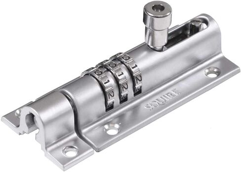 قفل باب Squire Combi Bolt (COMBI3) - مسمار قفل مجموعة 3 عجلات - جسم مصبوب مقاوم للطقس - مسمار منزلق مقاوم للتلاعب - قفل بوابة أمان عالي للمنزل والجراجات (أزرق داكن، 92 مم) in Saudi Arabia